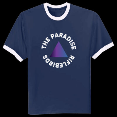 The Paradise Riflebirds Spectrum Blue Ringed T-shirt Thumbnail