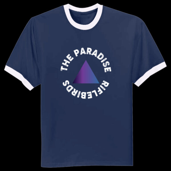 The Paradise Riflebirds Spectrum Blue Ringed T-shirt Thumbnail