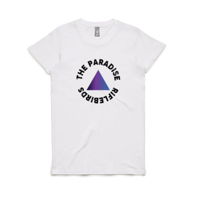The Paradise Riflebirds Spectrum White Women's Maple T-shirt Thumbnail