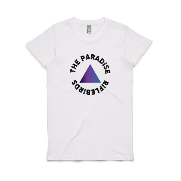 The Paradise Riflebirds Spectrum White Women's Maple T-shirt Thumbnail
